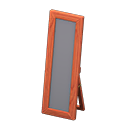 Wooden Full-length Mirror Cherry wood