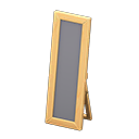 Wooden Full-Length Mirror