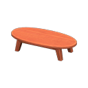 Wooden Low Table Cherry wood