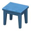 Wooden Mini Table Blue