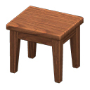 Wooden Mini Table Dark wood