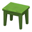 Wooden Mini Table Green