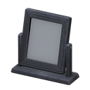 Animal Crossing Wooden Table Mirror|Black Image