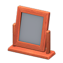 Wooden Table Mirror Cherry wood