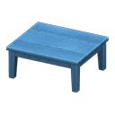Wooden Table Blue