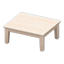 Wooden Table White wood