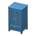 Wooden Wardrobe Blue