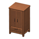 Wooden Wardrobe Dark wood