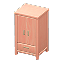 Wooden Wardrobe Pink wood