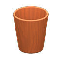 Wooden Waste Bin Cherry wood