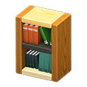 Wooden-Block Bookshelf
