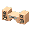 Wooden-Block Stereo