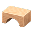 Wooden-block Stool Natural