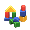 Wooden-block Toy Colorful