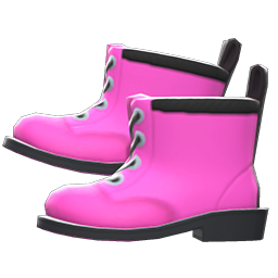 Work Boots Pink