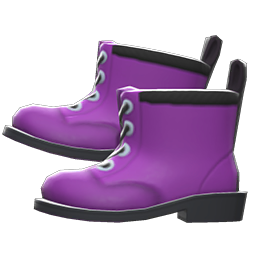 Work Boots Purple