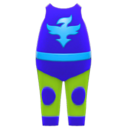 Wrestler Uniform Blue