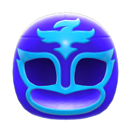 Wrestling Mask Blue