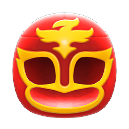 Wrestling Mask Red