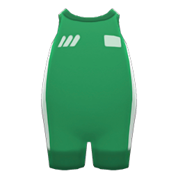 Wrestling Singlet Green