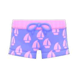 Yacht Shorts Purple