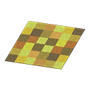 Yellow Blocks Rug