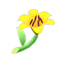 Animal Crossing Yellow Lilies Image