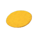 Yellow Medium Round Mat