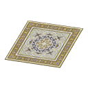 Animal Crossing Yellow Persian Rug Image