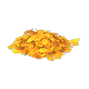 Animal Crossing Yellow-leaf Pile Image