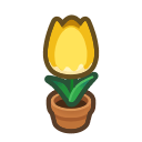 Animal Crossing Yellow-tulip Plant Image