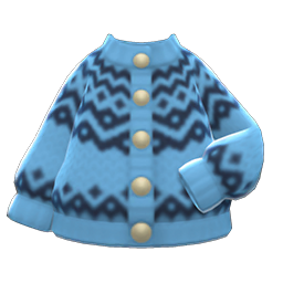 Yodel Cardigan Ice blue