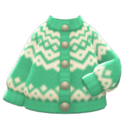 Yodel Cardigan Mint