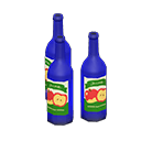 Animal Crossing Decorative bottles|Apple labels Label Blue Image