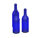 Decorative bottles None Label Blue