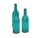 Decorative bottles None Label Light blue