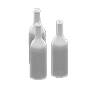 Decorative bottles None Label White
