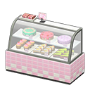 Dessert case Pink tile