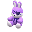 Dreamy rabbit toy Purple