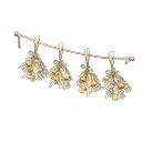 Dried-flower garland Orange