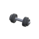 Animal Crossing Dumbbell|  Black Image