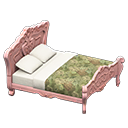 Elegant bed Botanical Duvet cover Pink