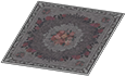 Animal Crossing Elegant black rug Image
