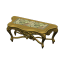Elegant console table Botanical Cloth Gold
