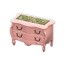 Elegant dresser Botanical Cloth Pink