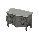 Elegant dresser None Cloth Silver