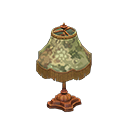 Elegant lamp Botanical Fabric Brown