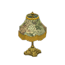 Elegant lamp Botanical Fabric Gold