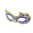 Animal Crossing Elegant masquerade mask|Blue Image