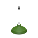 Enamel lamp Green